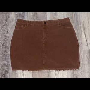 This skirt is a Rue 21+ skirt that is a size 3X.